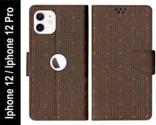 SBMS Flip Cover for Apple Iphone 12 / Iphone 12 Pro Back Cover Case with Magnatic Closure