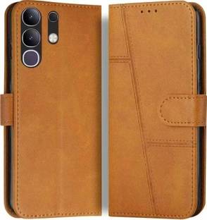 FoneShield Flip Cover for Vivo Y31 Pro 5G / Vivo T4x 5G / iQOO Z10X 5G, |Premium Leather| Built-in Stand| Card Slots