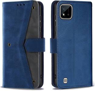 Aarov Flip Cover for Realme C11 2021