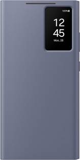 Midkart Flip Cover for Samsung Galaxy S24 Ultra Window View Flip Case with Auto Sensor