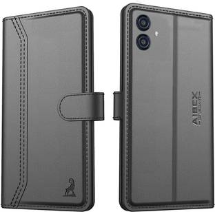 AIBEX Flip Cover for Samsung Galaxy M04 / Samsung Galaxy F04 / Samsung Galaxy A04e| Premium Leather Finish