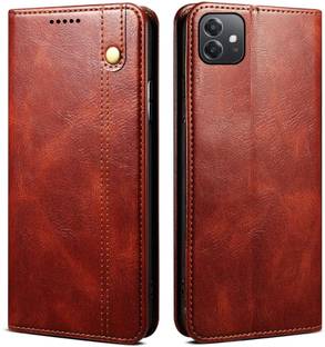 XSHIELD Wallet Case Cover for Oppo A3x 5G Flip Cover-Genuine Leather- Card Holders-Shockproof Back Cover