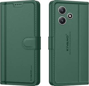 KIVANO LUXE Flip Cover for Redmi 12 5G / Poco M6 Pro