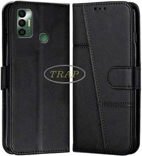 Trap Premium Flip Cover Flip Cover for Techno Spark 7