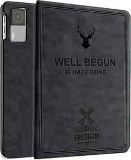 Proelite Flip Cover for Redmi Pad SE 11 inch Deer Flip case Cover Support [Auto Sleep Wake Feature]