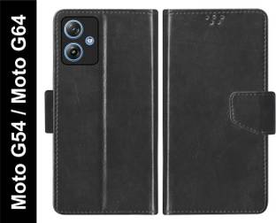 SBMS Flip Cover for Motorola Moto G64 5G / Motorola Moto G54 5G