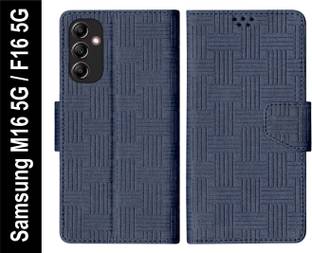 SBMS Flip Cover for Samsung Galaxy M16 5G / Samsung F16 5G Back Cover Case with Magnatic Closure