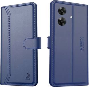 AIBEX Flip Cover for Realme C61 |Premium Leather Finish | Magnetic Closure | Kickstand Feature | Shockproof