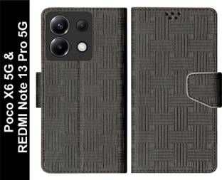 SBMS Flip Cover for Poco X6 5G / REDMI Note 13 Pro 5G