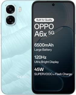 OPPO A6 x 5G (ICE BLUE, 128 GB)