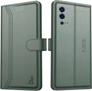 AIBEX Flip Cover for Oppo A55 | Premium Leather Finish | Magnetic Closure | Kickstand Feature | Shockproof