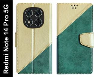 SBMS Flip Cover for Xiaomi Mi Redmi Note 14 Pro 5G Back Cover Case with Magnatic Closure