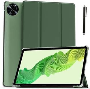 Proelite Flip Cover for Realme Pad 2 11.5 inch Cover, Smart Flip Case Cover Translucent Back with Stylus Pen