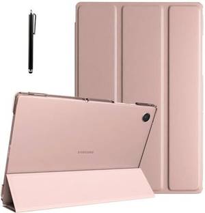 Proelite Flip Cover for Galaxy Tab A9 Plus 11" Case Cover, Smart Flip Case Cover Translucent Back with Stylus Pen