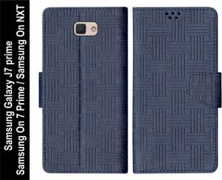 SBMS Flip Cover for Samsung Galaxy J7 prime / Samsung On 7 Prime / Samsung On NXT