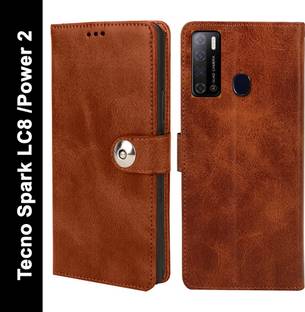 Coverage Flip Cover for Tecno Spark Power 2 Air