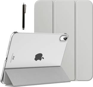 Proelite Flip Cover for Apple iPad (A16) 11th/10th Gen(2025/2022) Cover, Transparent Smart case with Stylus Pen