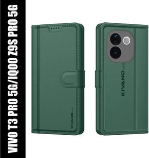 KIVANO LUXE Flip Cover for Vivo T3 Pro 5G / IQOO Z9s Pro 5G