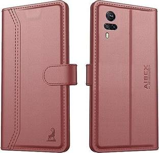 AIBEX Flip Cover for Vivo Y51 (2020) / Vivo Y53s / Vivo Y31 / Vivo Y51A| Premium Leather Finish | Magnetic