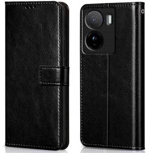 WOW Imagine Flip Cover for iQOO Z7 5G | iQOO Z7s 5G Card Pockets Wallet & Stand