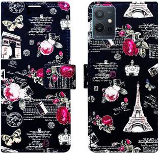 MyFlips Flip Cover for Vivo T1 5G , Vivo Y75 5G