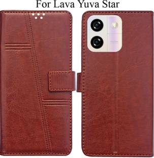 MYSHANZ Flip Cover for Lava Yuva Star ( LZG409 )
