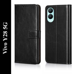 Flocculent Flip Cover for Vivo Y28 5G