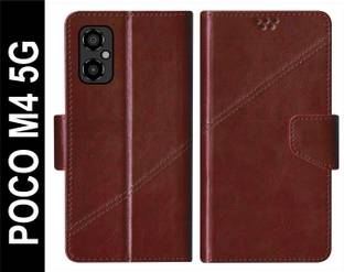 SBMS Flip Cover for POCO M4 5G