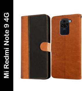 Casotec Flip Cover for Mi Redmi Note 9