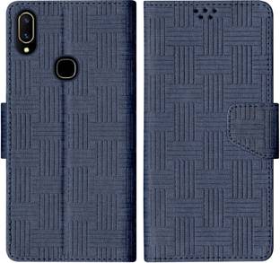 SBMS Flip Cover for Vivo V11 Back Cover Case with Magnatic Closure