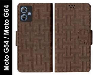 SBMS Flip Cover for Motorola Moto G64 5G / Motorola Moto G54 5G