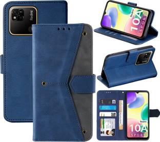 Aarov Flip Cover for REDMI 10A SPORT, 220233L2I Cover