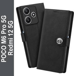 Flipkart SmartBuy Flip Cover for Poco M6 Pro 5G, Redmi 12 5G