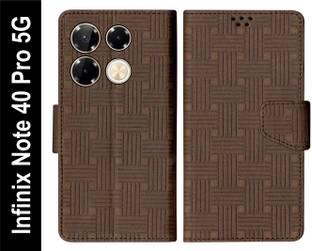 SBMS Flip Cover for Infinix Note 40 Pro 5G Back Cover Case