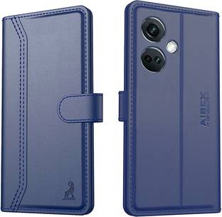 AIBEX Flip Cover for OnePlus Nord CE 3 5G| Premium Leather Finish | Magnetic Closure | Kickstand Feature