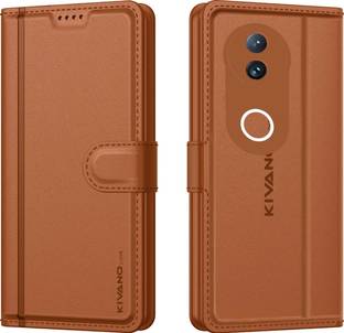 KIVANO LUXE Flip Cover for Vivo T4R 5G / iQOO Z10R 5G / Vivo V50E 5G / Vivo V50 5G