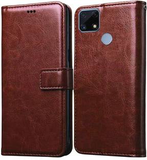Casotec Flip Cover for Realme C25