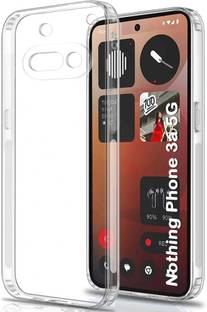 vmt stock Back Cover for Nothing Phone 3A (Silicone, Transparent)