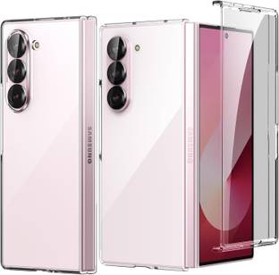 Lustree Front & Back Case for Samsung Galaxy Z Fold 7 Hard PC Shock-Proof Slim Fit Protection Case