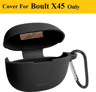 Evaton Front & Back Case for Boult X45 Audio Airbass Soft Silicone Case Cover