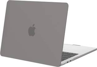 Saco Front & Back Case for 2024 2023 2022 MacBook Air 13.6 Inch M3 A3113 M2 A2681 with Touch ID