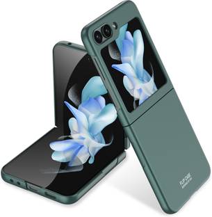 SCALEBEE Front & Back Case for Samsung Galaxy Z Flip 5 / Flip5 5G Anti-Drop Ultra Thin Camera Protection Back Cover Matte