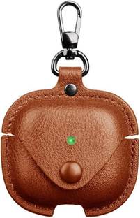 KHR Leather Press and Release Headphone Case For Apple AirPods 4 Gen