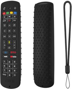 Oboe Front & Back Case for Jio Tv Remote Protective Cover with Lanyard [Remote NOT Included]