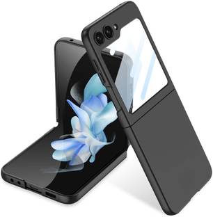 SCALEBEE Front & Back Case for Samsung Galaxy Z Flip 5 / Flip5 5G Anti-Drop Ultra Thin Camera Protection Back Cover Matte