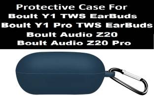 Colorcase Front & Back Case for Boult Y1 TWS EarBuds / Boult Y1 Pro TWS EarBuds / Boult Audio Z20 / Boult Audio Z20 Pro