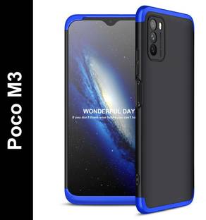 coverplay Front & Back Case for Poco M3