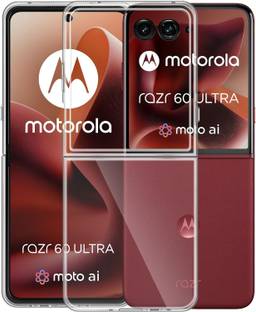 Lustree Front & Back Case for Motorola Razr 60 Ultra Hard PC Shock-Proof Case
