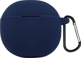 J Front & Back Case for Compatible with Boat Airdopes Case 181 with Keychain|Front LED Visible|Earbuds Not Include
