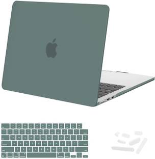 Midkart Front & Back Case for MacBook Air 15 inch M3 A3114 M2 A2941 Release 2024 2023 Liquid Retina Display & Touch ID